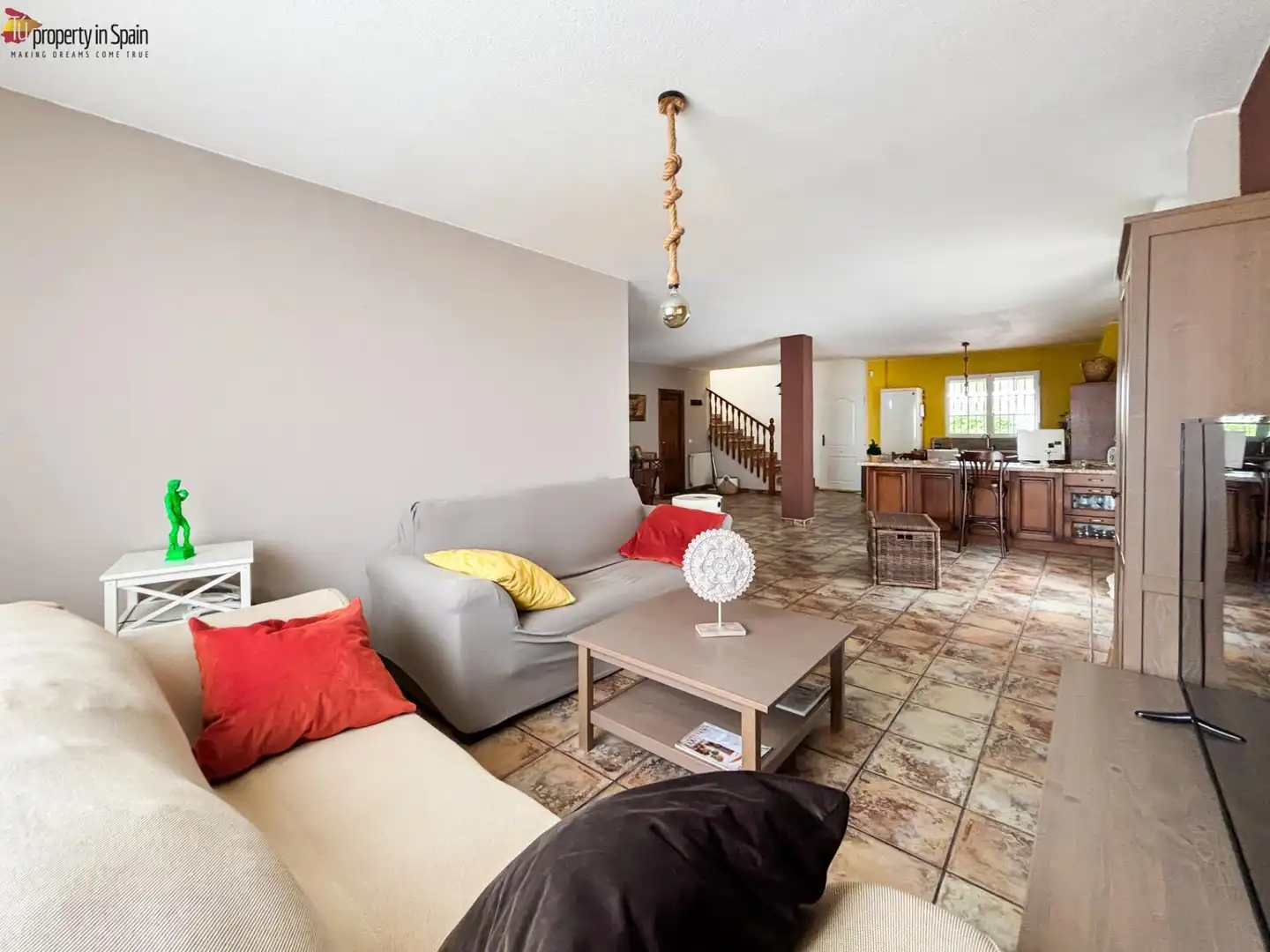 Sala d'estar de Casa o xalet de lloguer en Alicante / Alacant amb Jardí privat, Traster i Piscina