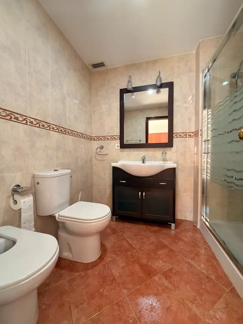 Bany de Pis en venda en Sevilla amb Aire condicionat, Calefacció i Terrassa