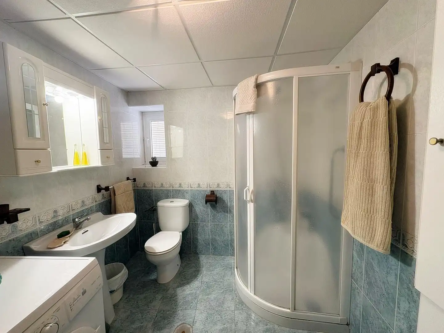 Baño de Finca rústica en venta en Yunquera con Terraza y Amueblado