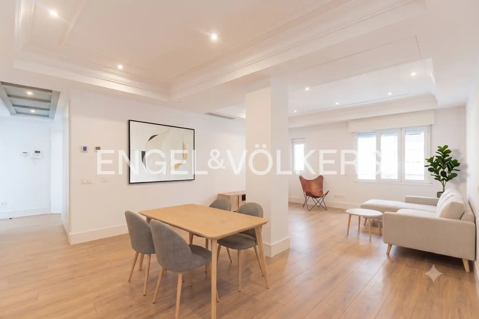 Esszimmer von Wohnung zur Miete in Madrid mit Klimaanlage, Heizung und Abstellraum