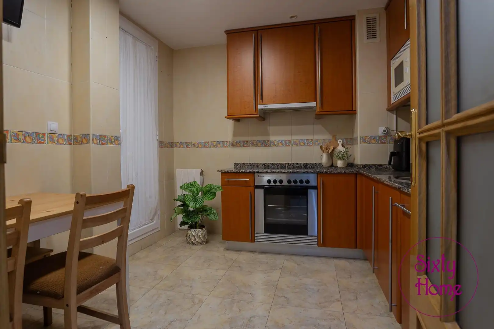 Kitchen of Flat for sale in Zaragoza  with Air Conditioner, Heating and Terrace