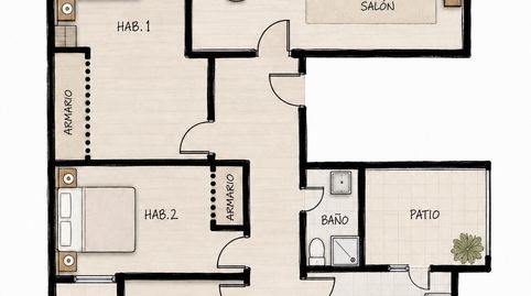 Foto 2 de Piso en venta en Calle de Miracruz, Gros, Donostia - San Sebastián