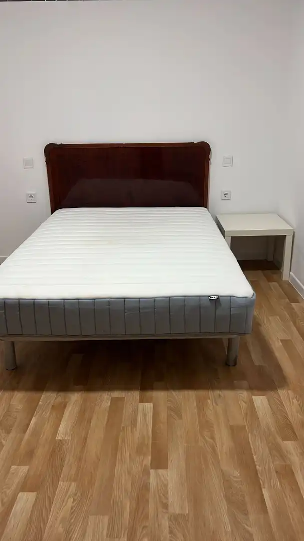 Schlafzimmer von Country house zur Miete in Fuente El Saz de Jarama mit Klimaanlage, Privatgarten und Abstellraum