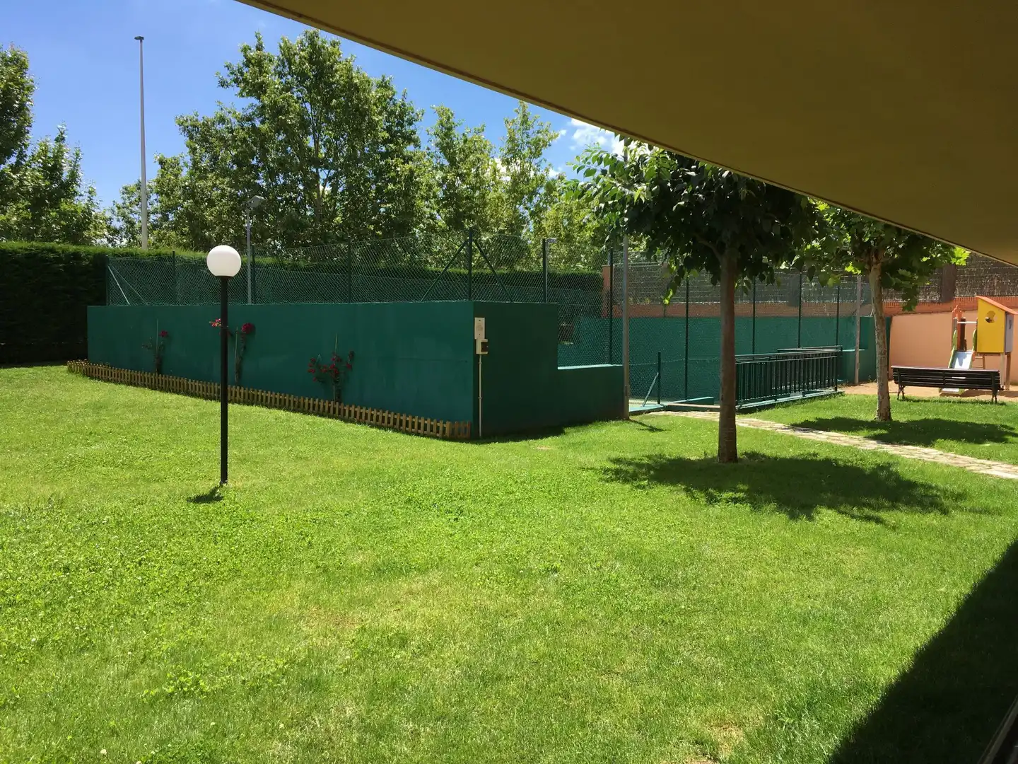 Garten von Wohnung zum Verkauf in Mérida mit Klimaanlage, Heizung und Abstellraum