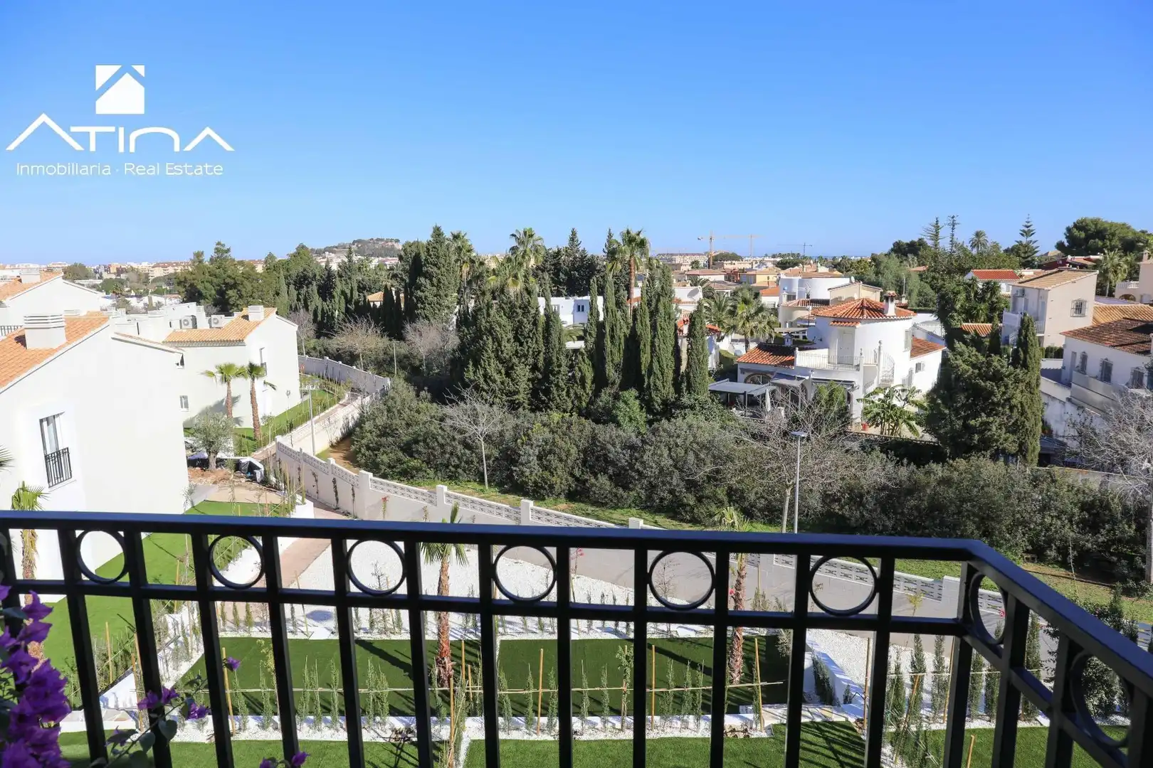Exterior view of Detached homes for sale in Dénia  with Air Conditioner, Private garden and Terrace