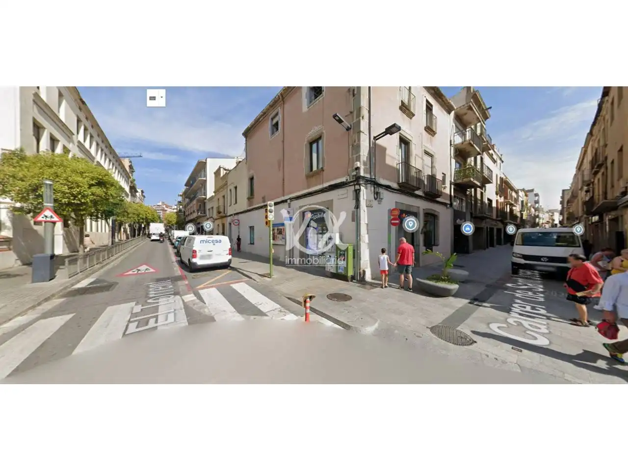 Außenansicht von Wohnung zur Miete in Mataró mit Klimaanlage, Heizung und Terrasse