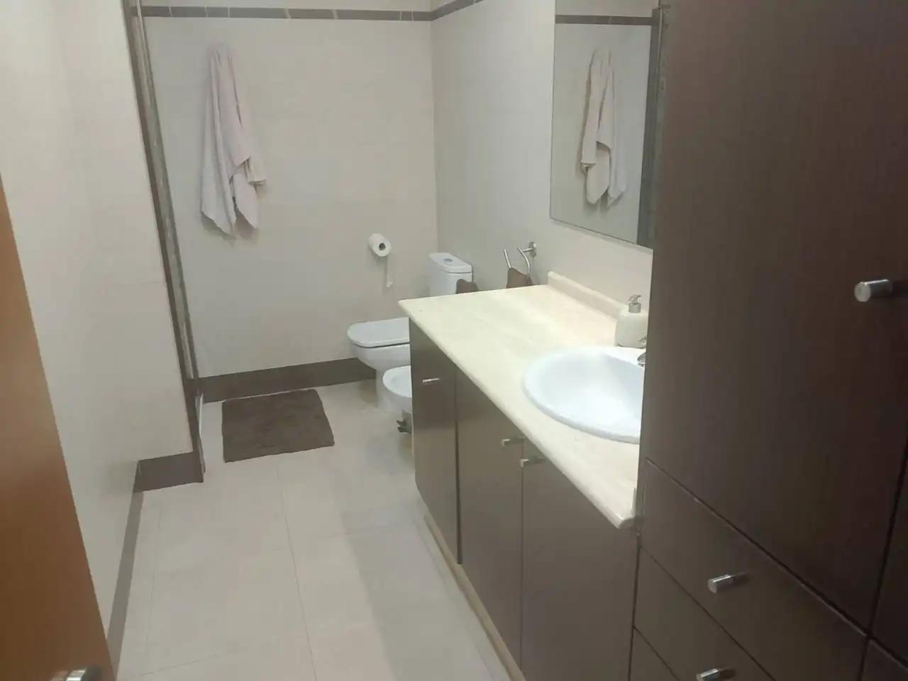 Badezimmer von Wohnung zum Verkauf in Simat de la Valldigna mit Klimaanlage, Heizung und Terrasse