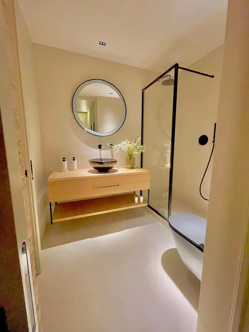 Bathroom of Attic for rent in Valencia  with Heating, Terrace and Storage room