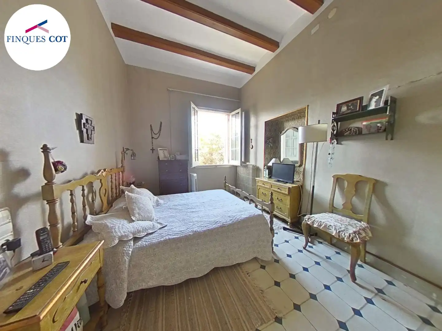 Schlafzimmer von Haus oder Chalet zum Verkauf in Cardedeu mit Heizung, Möbliert und Balkon