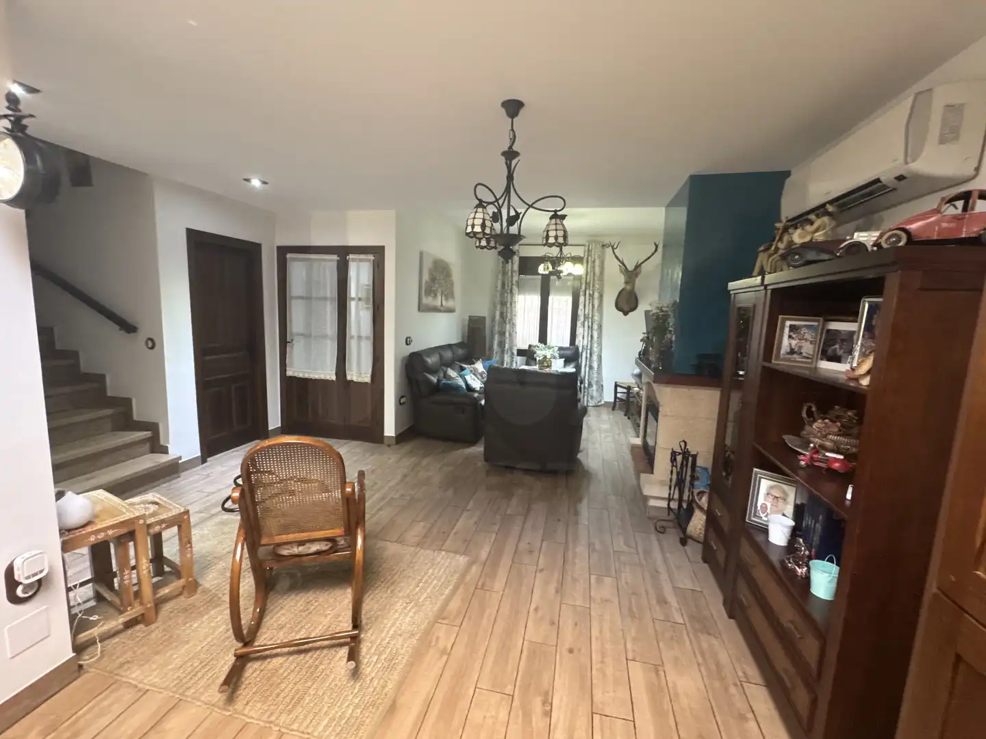 Sala d'estar de Casa adosada en venda en Sevilla amb Aire condicionat, Calefacció i Terrassa