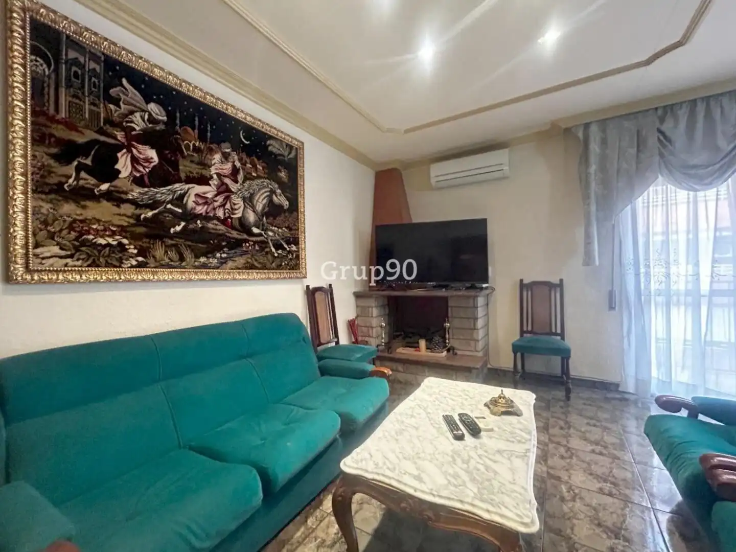 Sala de estar de Piso en venta en Lleida con Aire acondicionado y Balcón