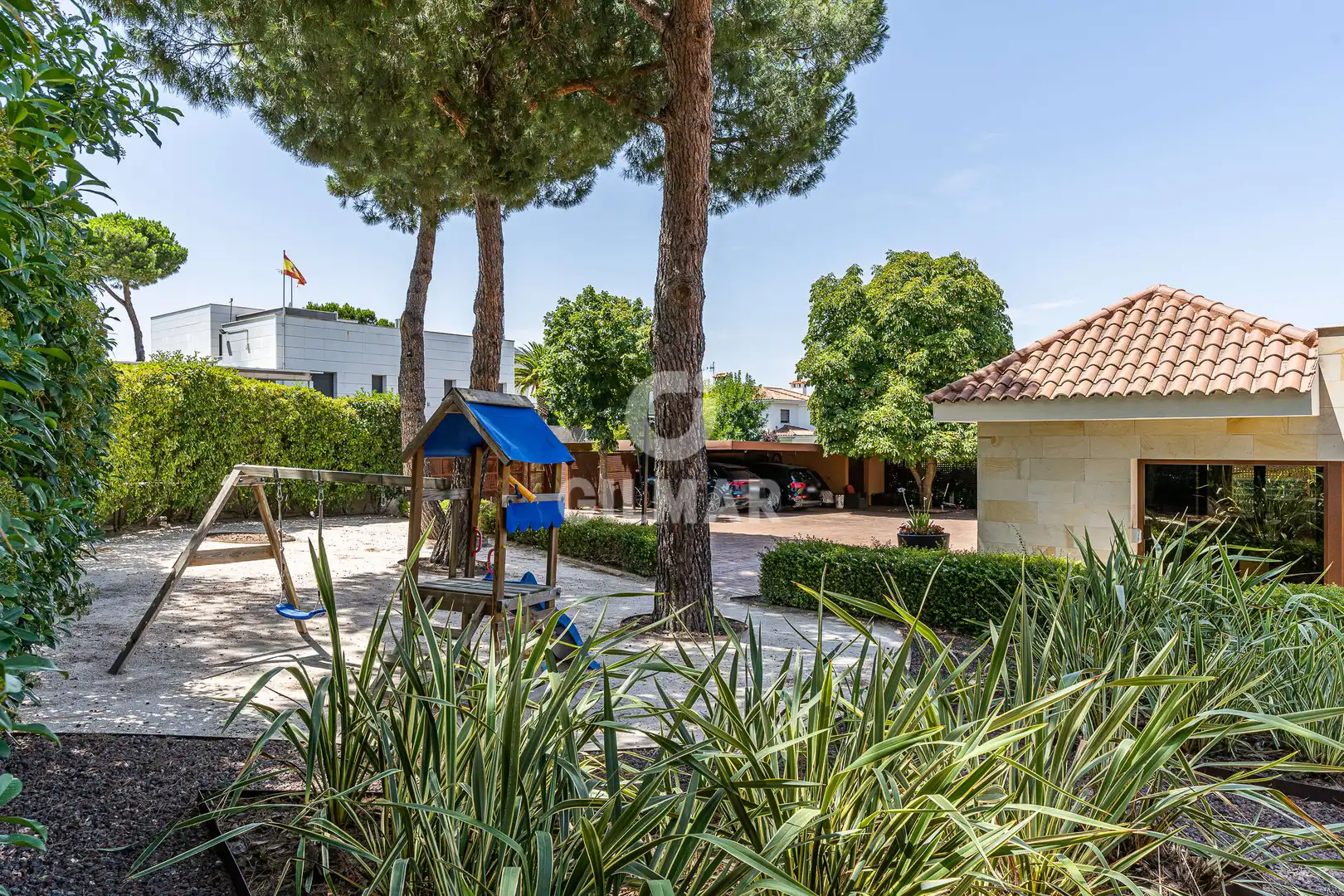 Jardí de Casa o xalet en venda en Boadilla del Monte amb Calefacció, Jardí privat i Piscina