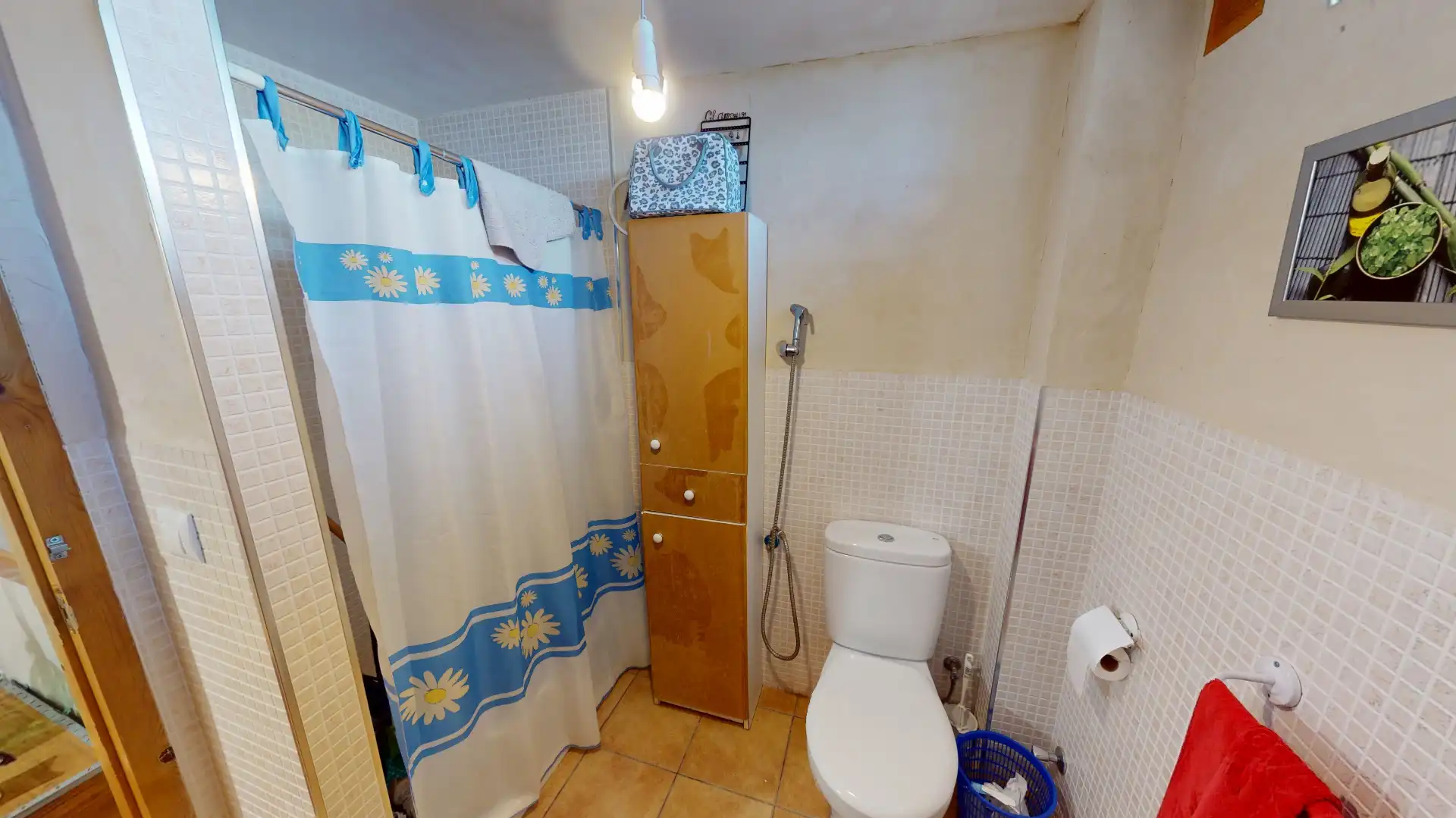 Bathroom of Houses for sale in Pozohondo  with Furnished