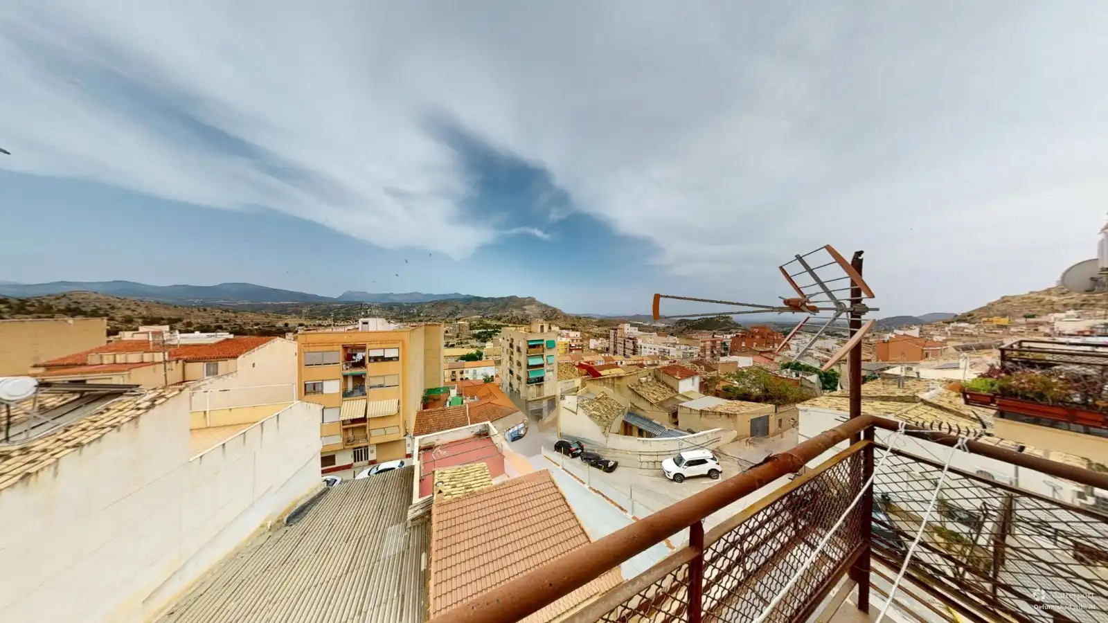 Vista exterior de Pis en venda en Jijona / Xixona amb Calefacció, Parquet i Balcó