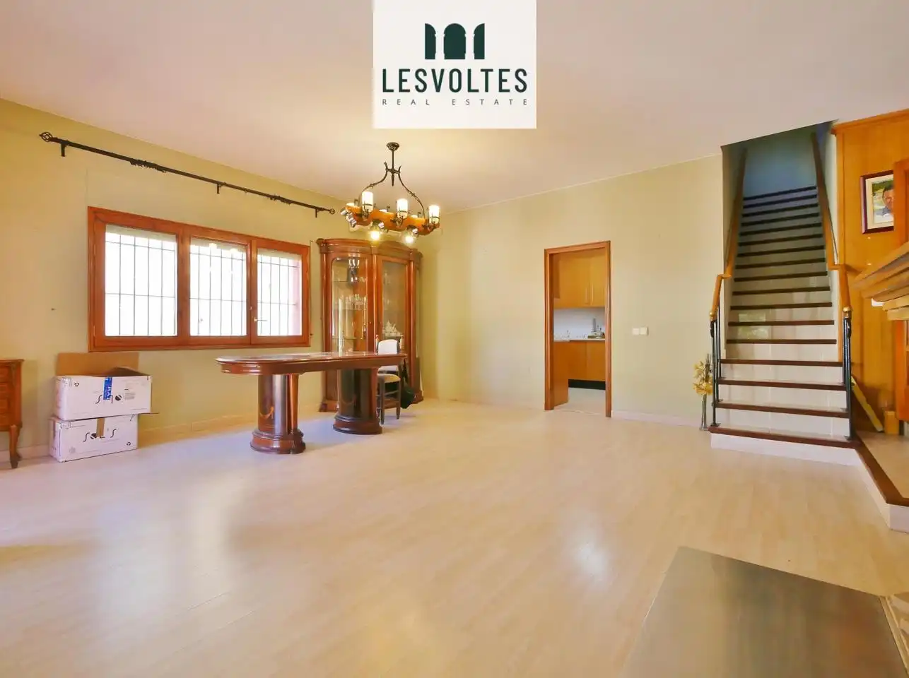 Living room of Detached homes for sale in Palafrugell  with Private garden, Parquet flooring and Terrace