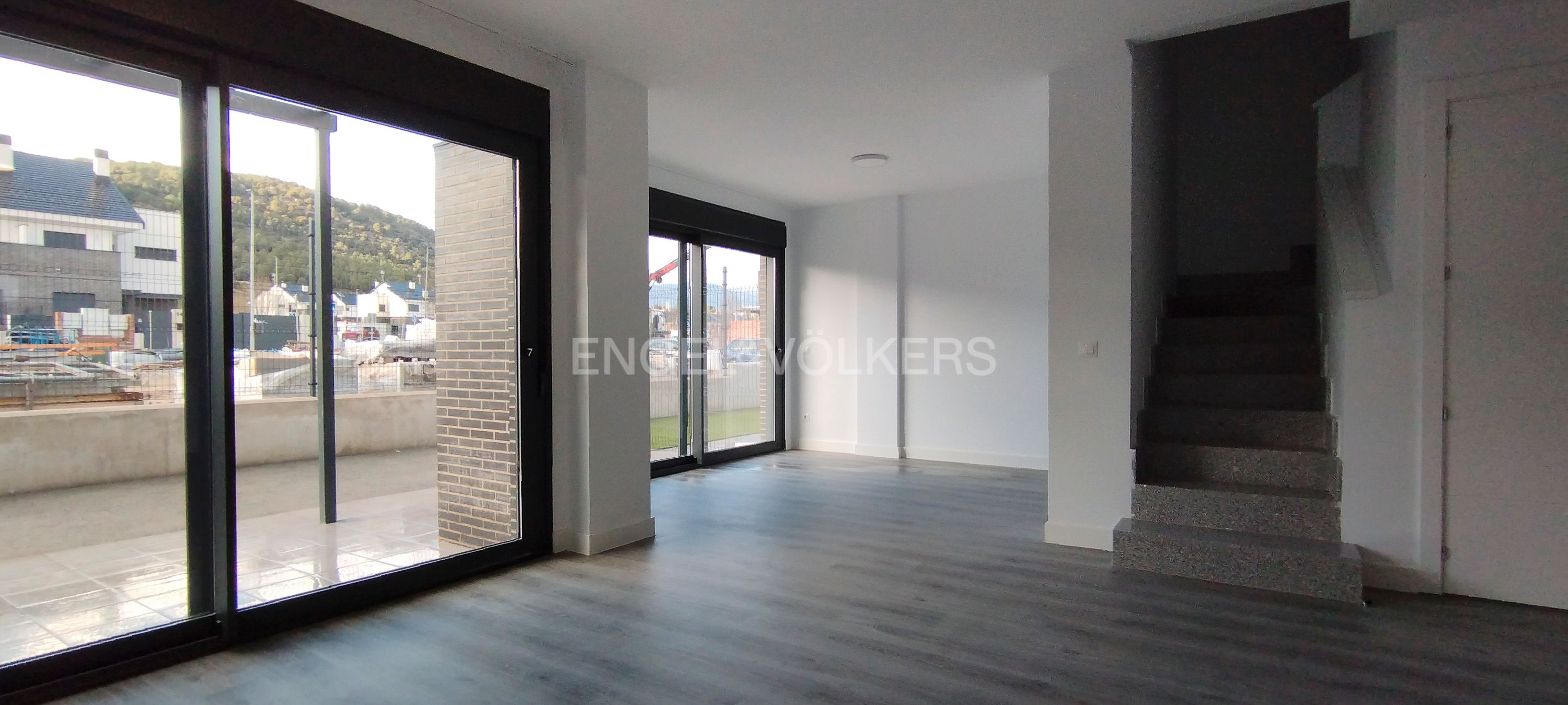 Living room of House or chalet to rent in Moralzarzal  with Heating and Private garden