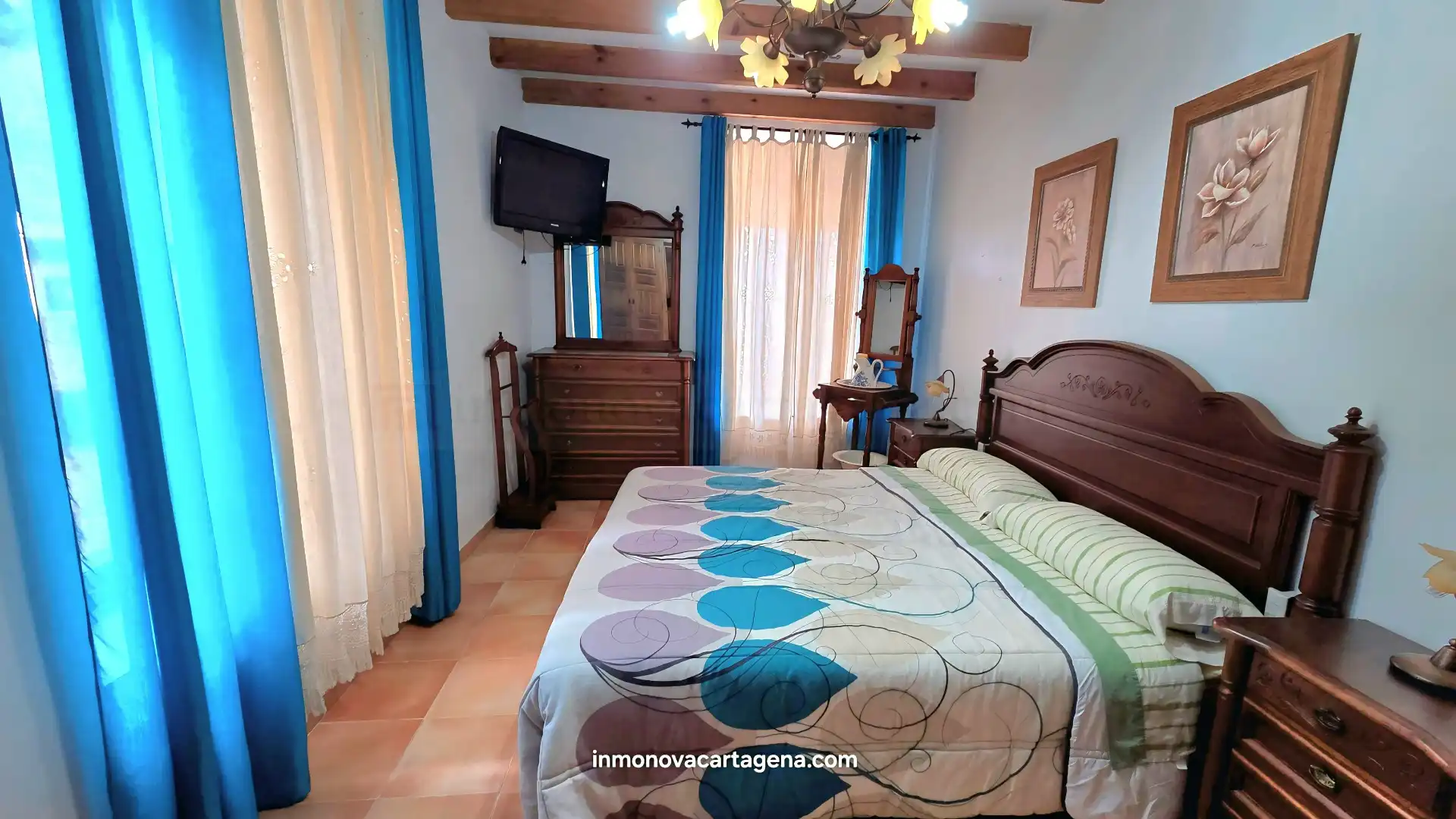 Habitación de Casa o chalet en venta en Cartagena con Aire acondicionado, Calefacción y Jardín privado