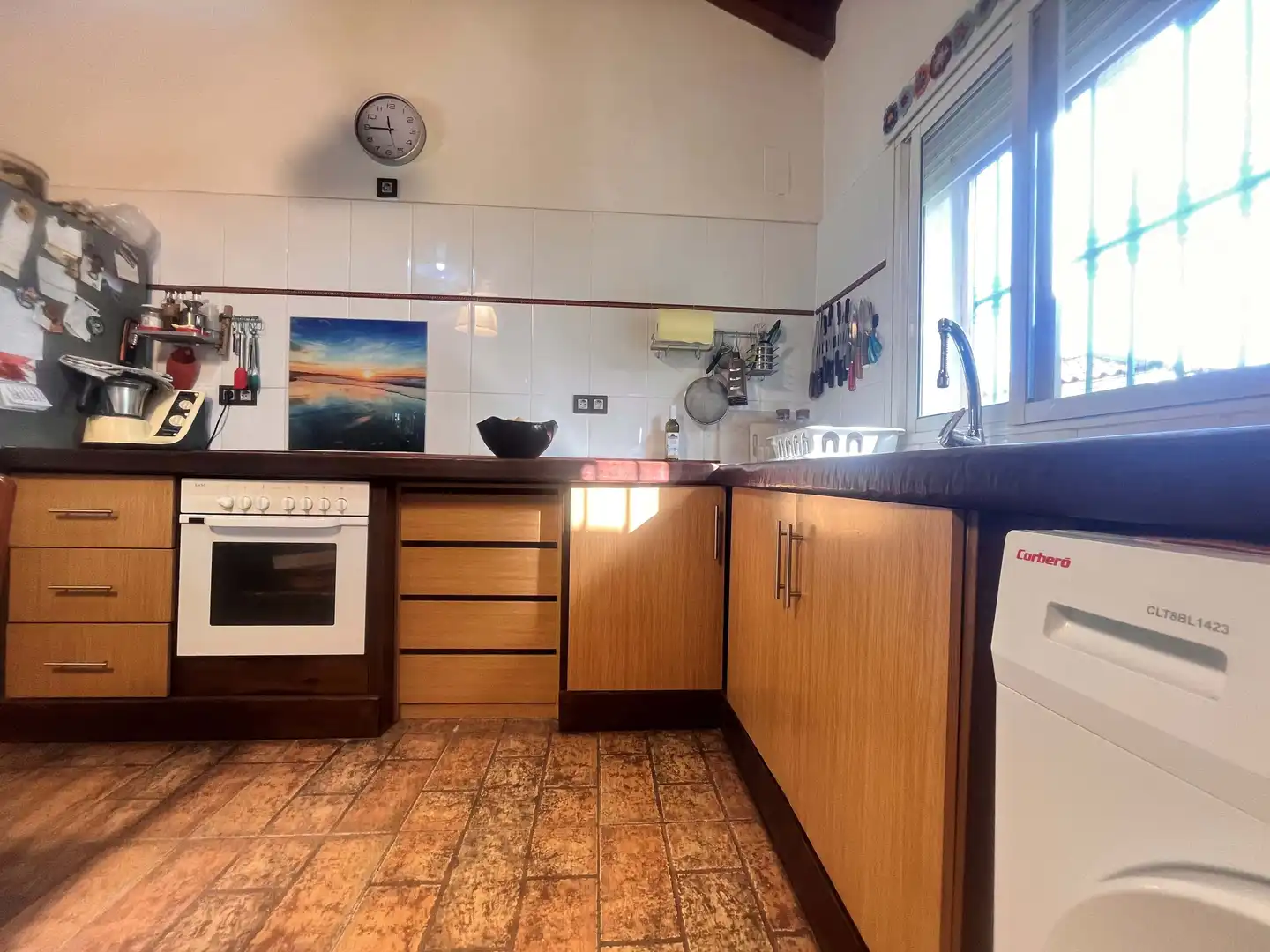 Cocina de Casa o chalet en venta en Barbate con Aire acondicionado y Terraza