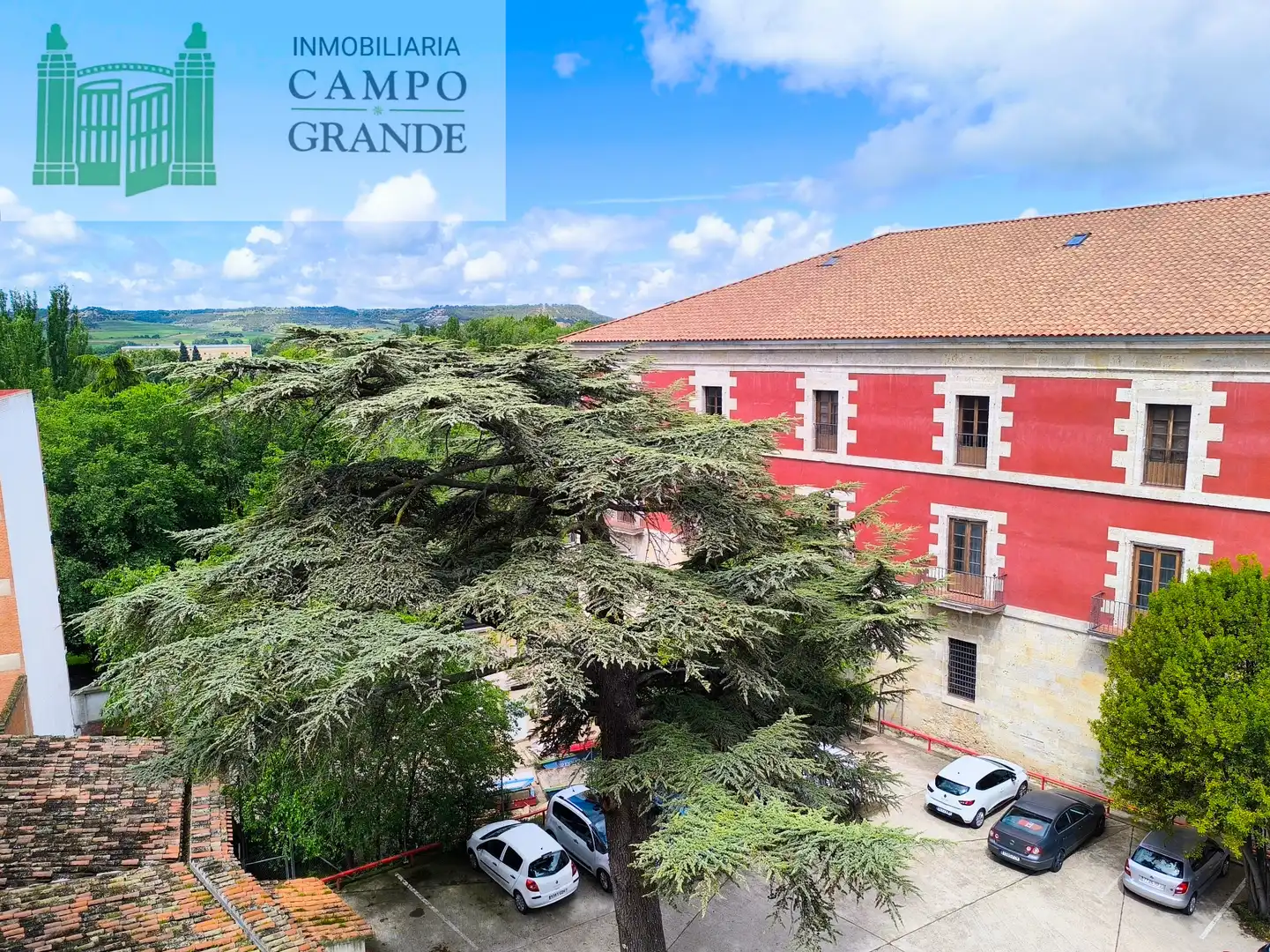Exterior view of Flat for sale in Palencia  with Heating, Parquet flooring and Terrace