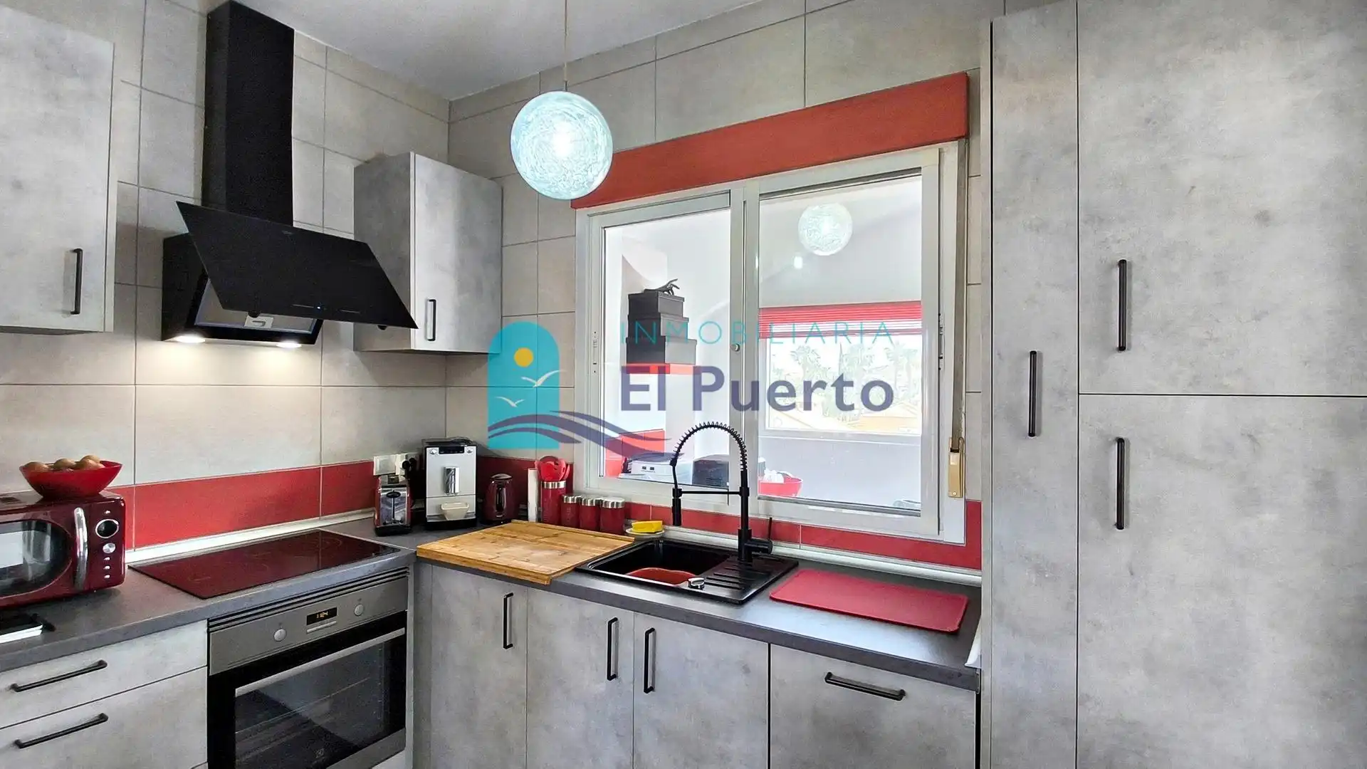 Cocina de Casa o chalet en venta en Mazarrón con Aire acondicionado, Calefacción y Terraza