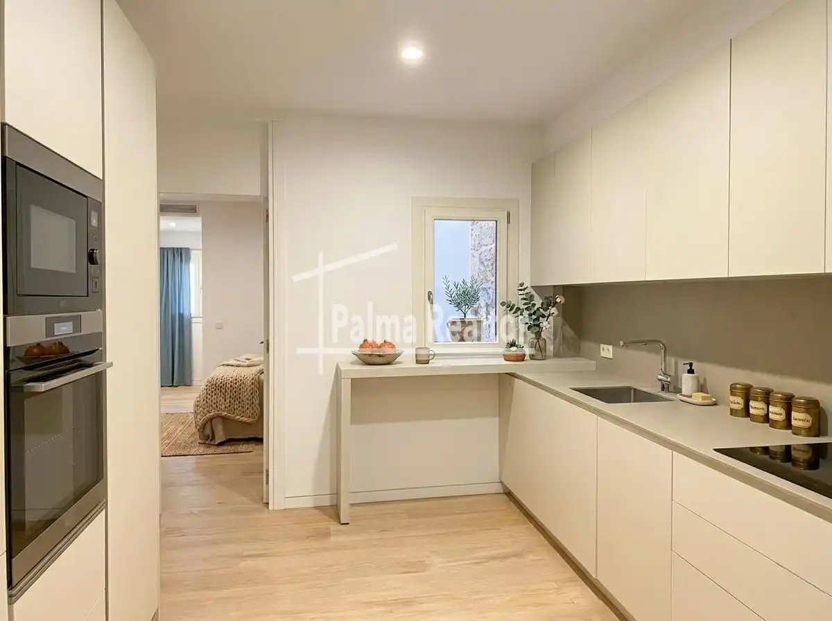Cuina de Loft en venda en  Palma de Mallorca amb Aire condicionat, Parquet i Balcó