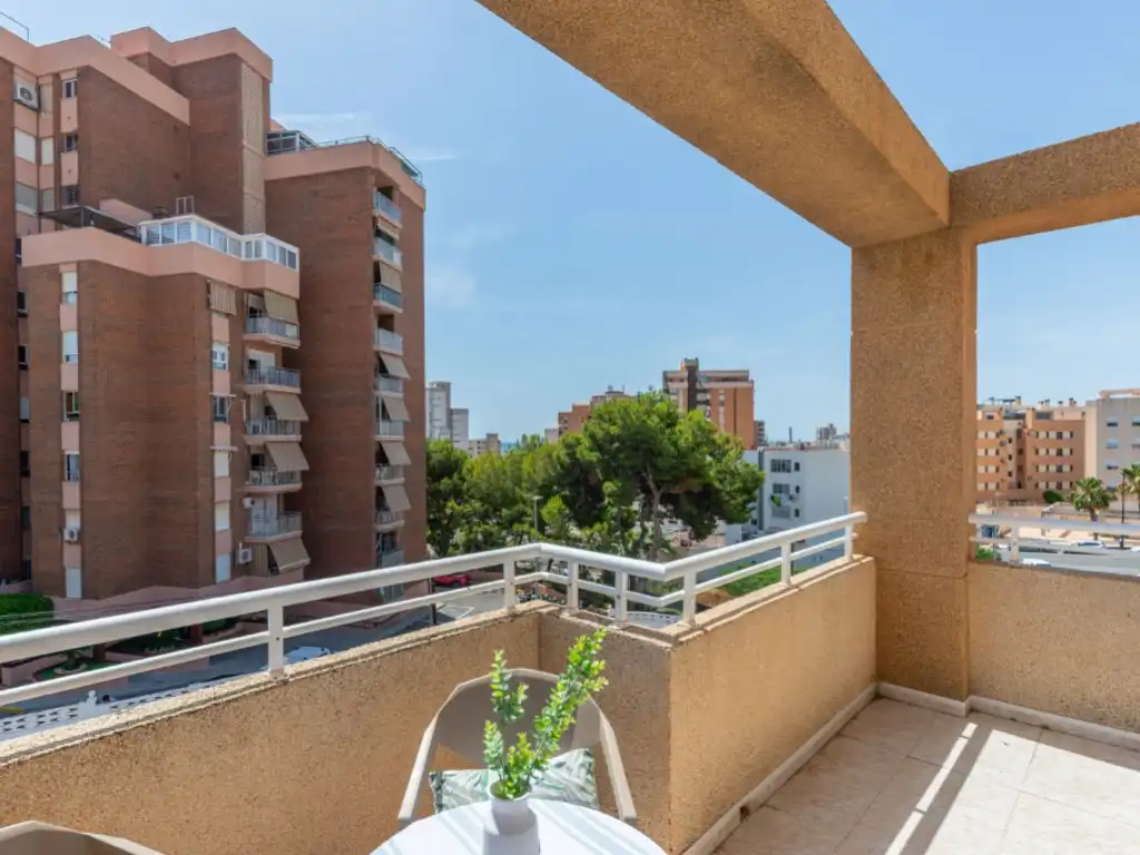 Terraza de Ático en venta en El Campello con Aire acondicionado, Terraza y Amueblado