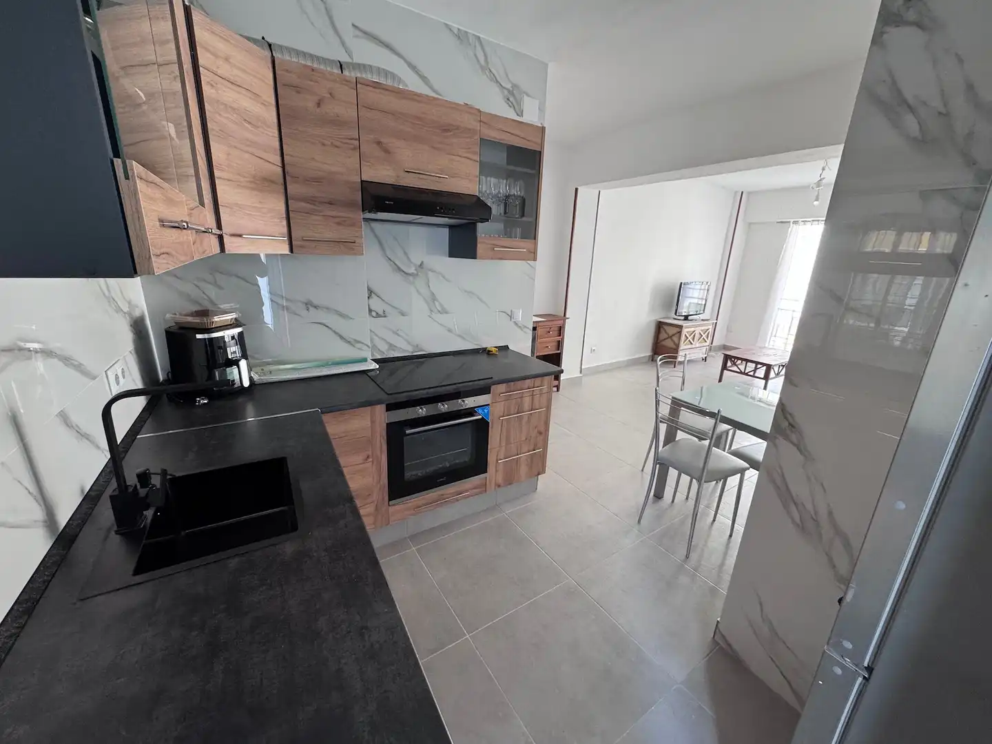 Cocina de Piso en venta en Villena con Terraza, Trastero y Balcón