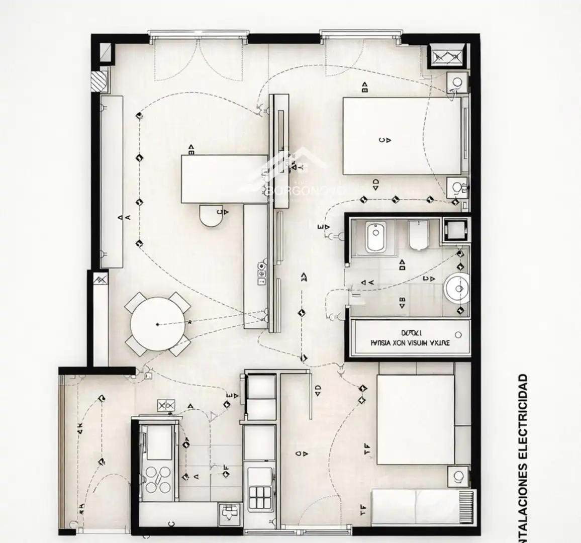 Wohnung zum Verkauf in Barcelona mit Klimaanlage und Heizung