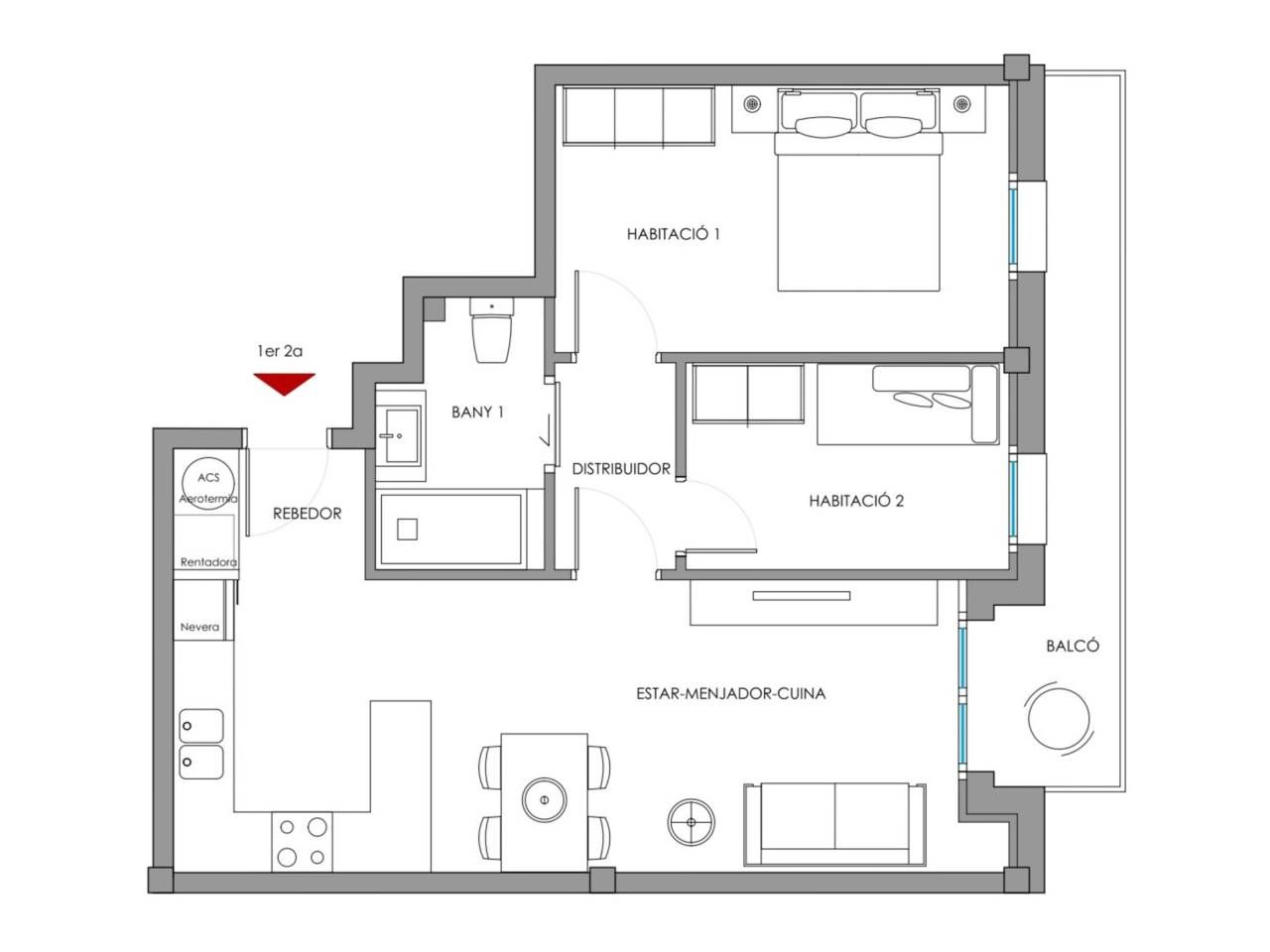 Pis en venda en Ripollet amb Aire condicionat i Balcó