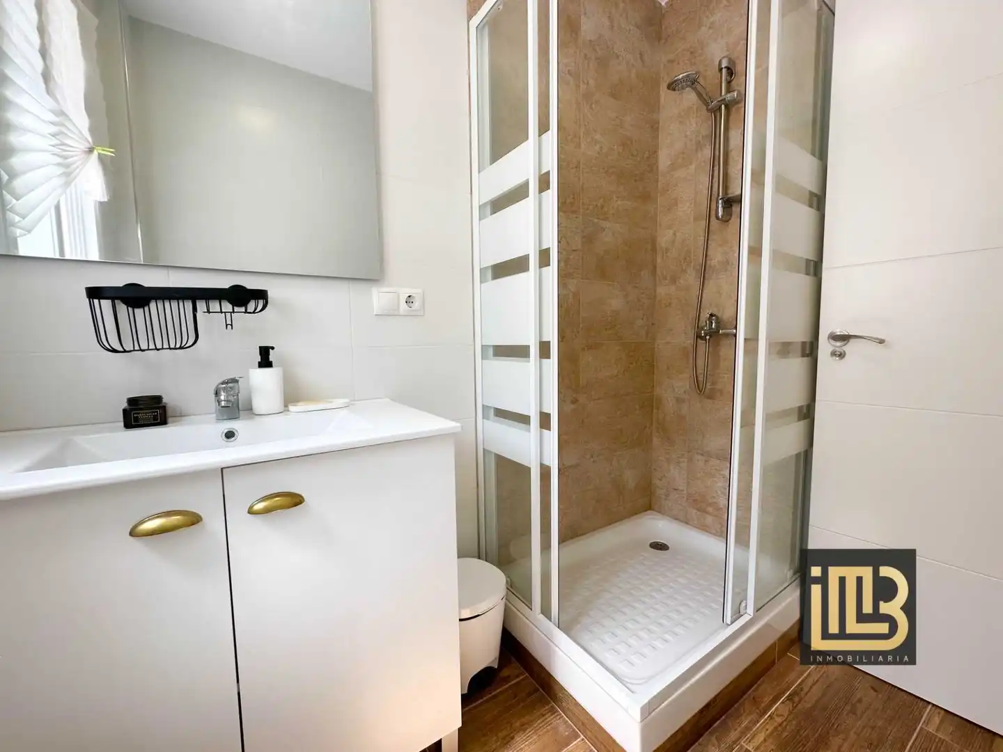 Badezimmer von Wohnung zur Miete in Málaga mit Klimaanlage und Möbliert