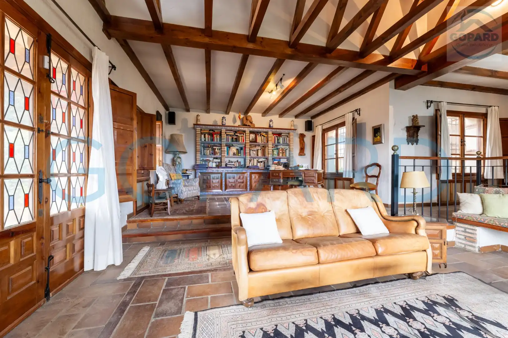 Living room of Houses for sale in Toledo  with Heating, Private garden and Terrace