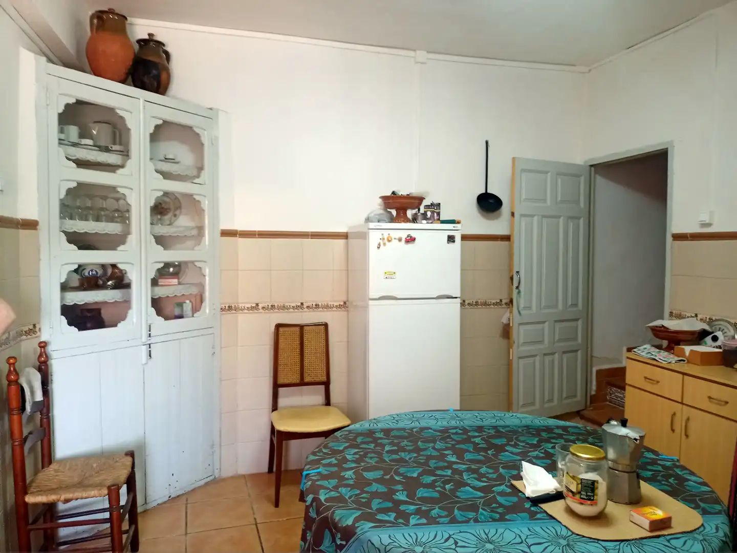Cocina de Casa o chalet en venta en Cañada del Hoyo con Terraza, Amueblado y Balcón
