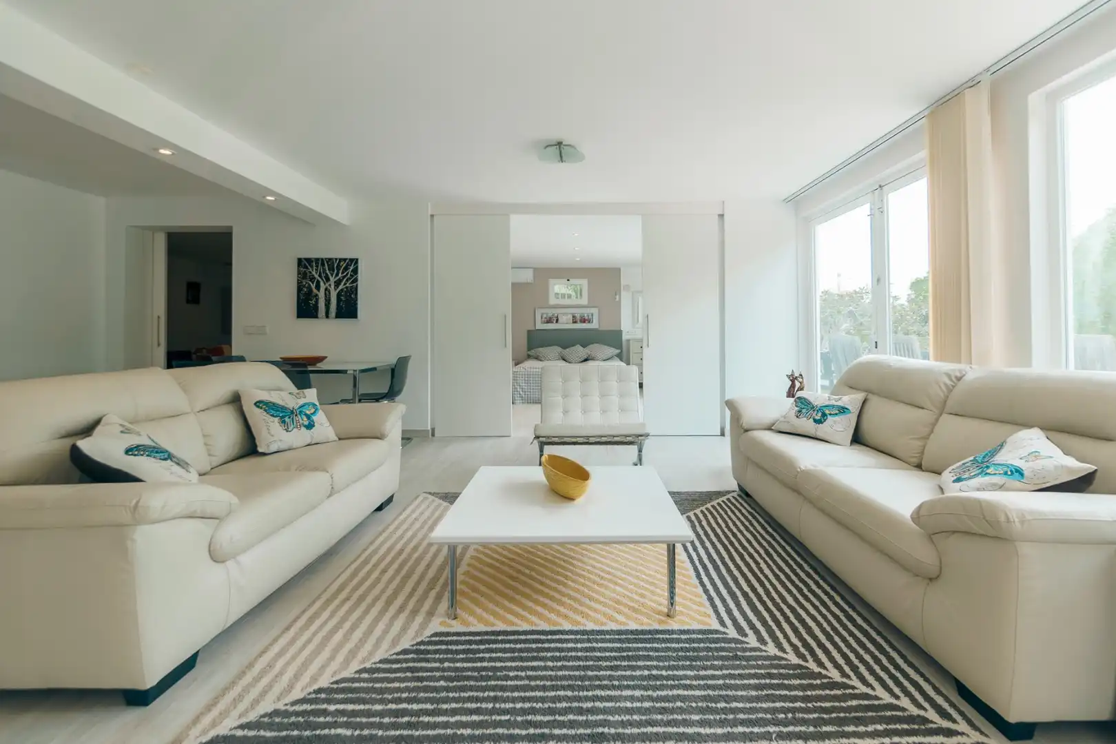 Sala de estar de Casa o chalet en venta en L'Alfàs del Pi con Terraza y Piscina