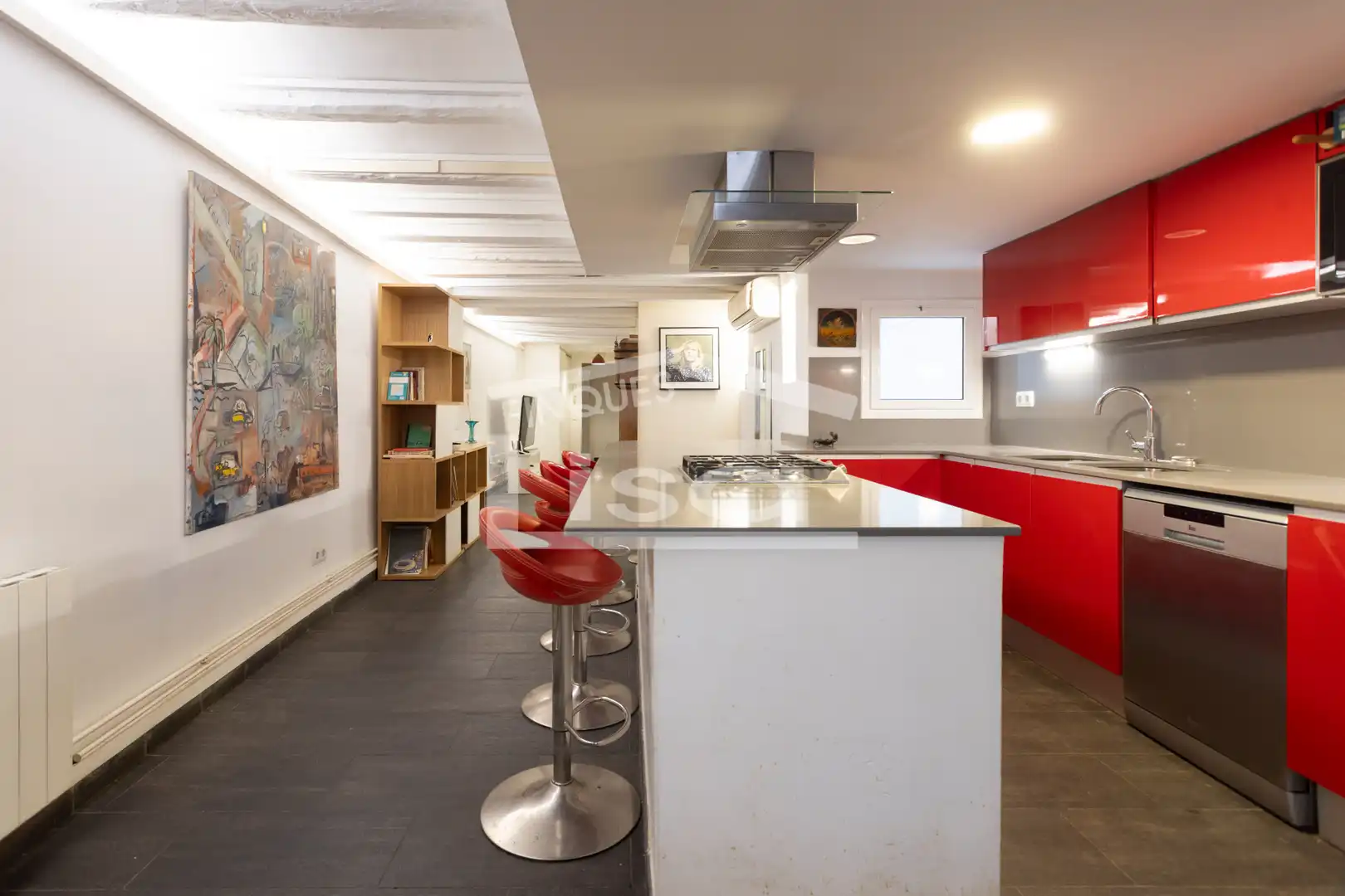 Cocina de Piso en venta en Barcelona con Aire acondicionado, Calefacción y Parquet