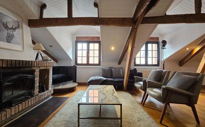 Living room of Flat for sale in Llanes  with Heating and Furnished