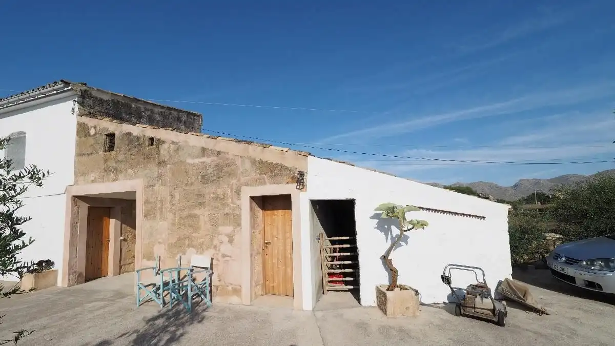 Vista exterior de Finca rústica en venta en Pollença con Calefacción, Jardín privado y Terraza