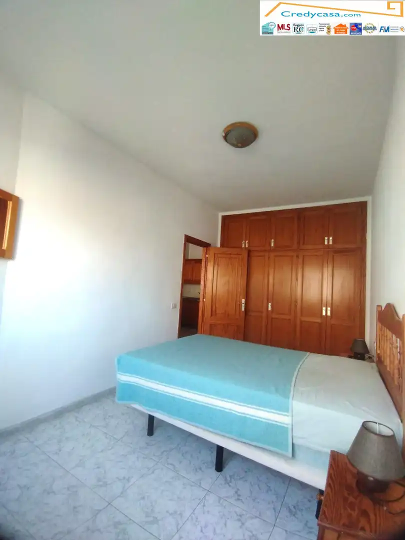 Bedroom of Flat for rent in Granadilla de Abona  with Terrace, Furnished and Balcony