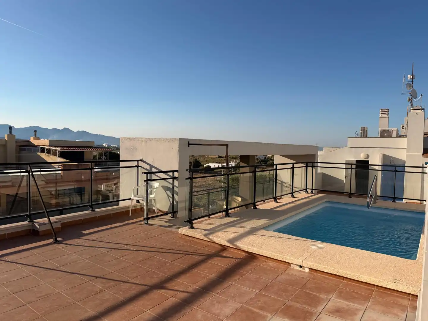 Swimming pool of Flat for rent in Chilches / Xilxes  with Terrace, Storage room and Furnished