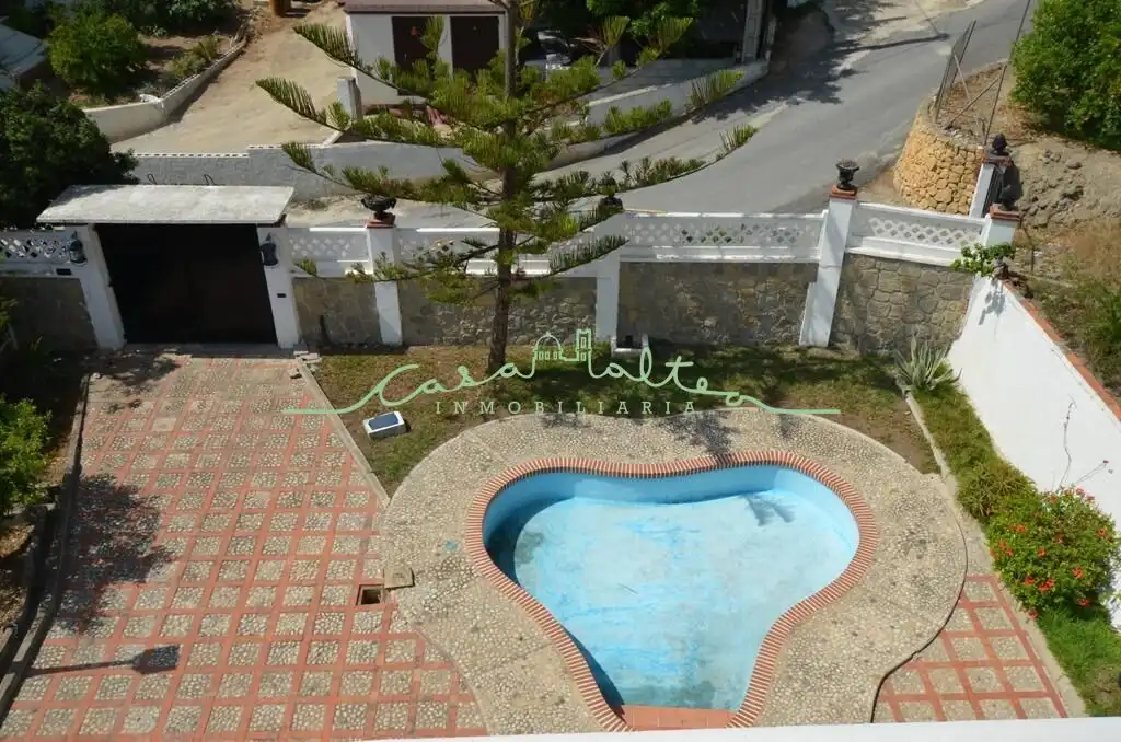 Piscina de Casa o xalet en venda en Altea amb Aire condicionat, Jardí privat i Terrassa