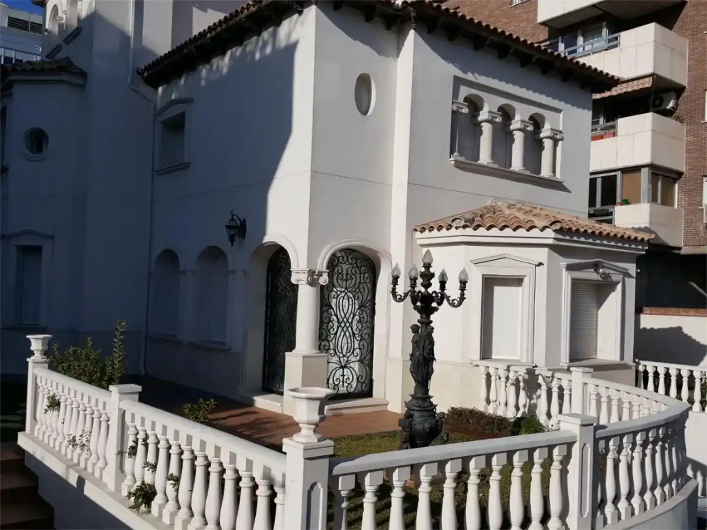 Vista exterior de Casa o chalet en venta en Madrid con Aire acondicionado, Jardín privado y Parquet
