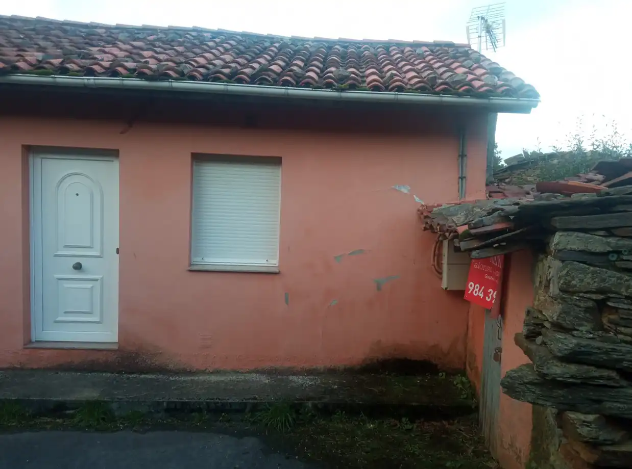 Vista exterior de Finca rústica en venda en Cudillero amb Jardí privat