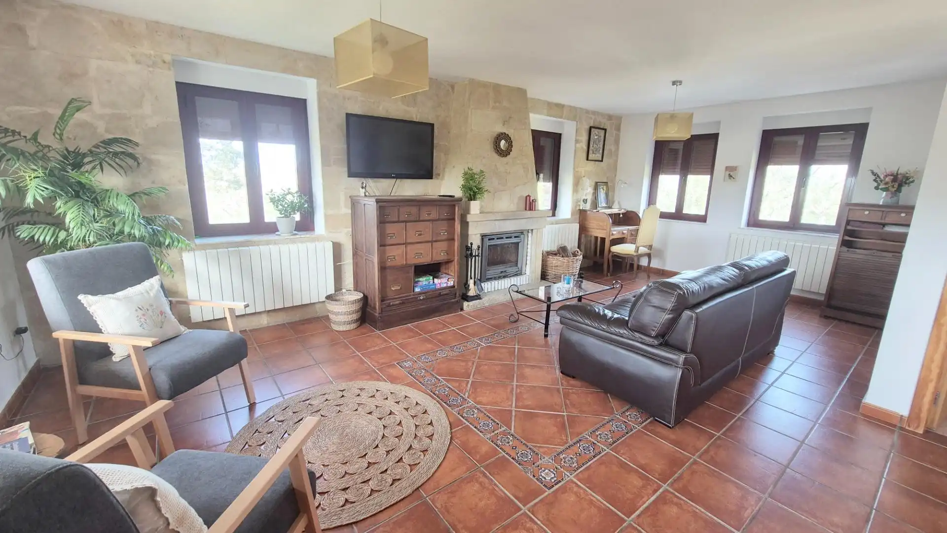Sala de estar de Casa o chalet en venta en Cipérez con Piscina