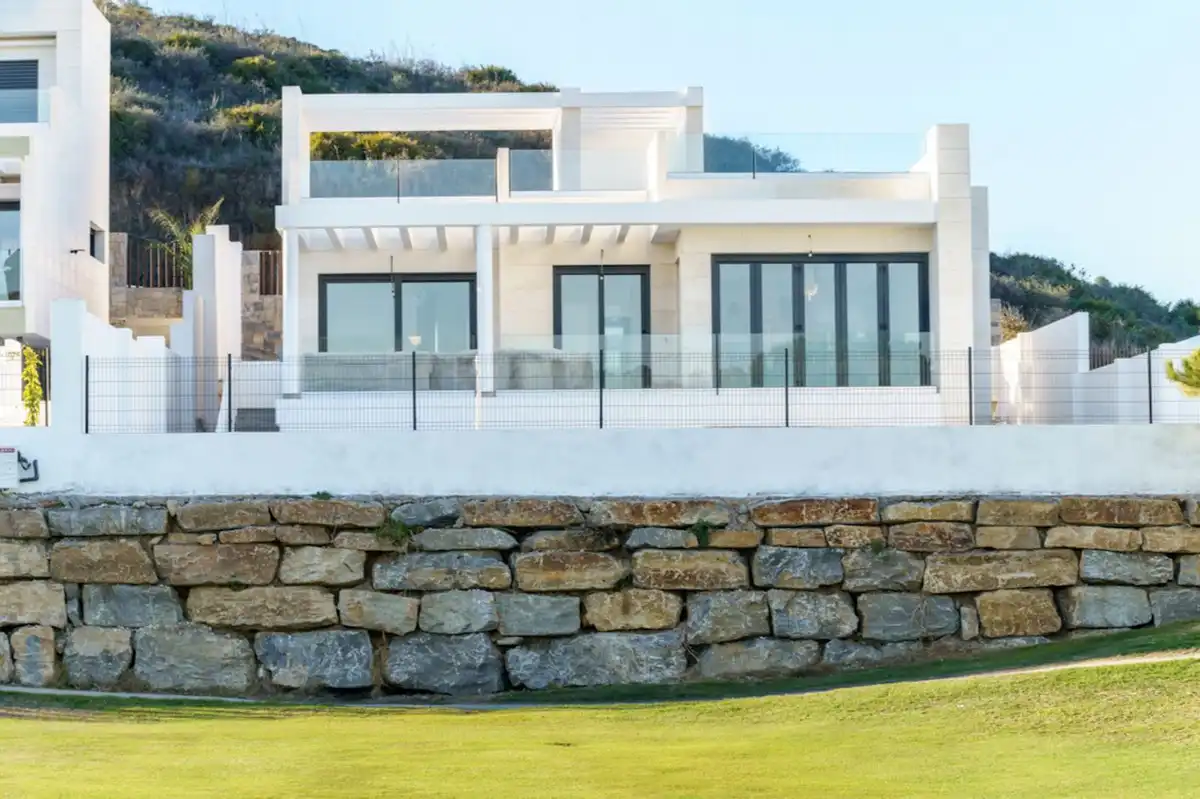 Exterior view of Houses for sale in Mijas  with Air Conditioner, Private garden and Terrace