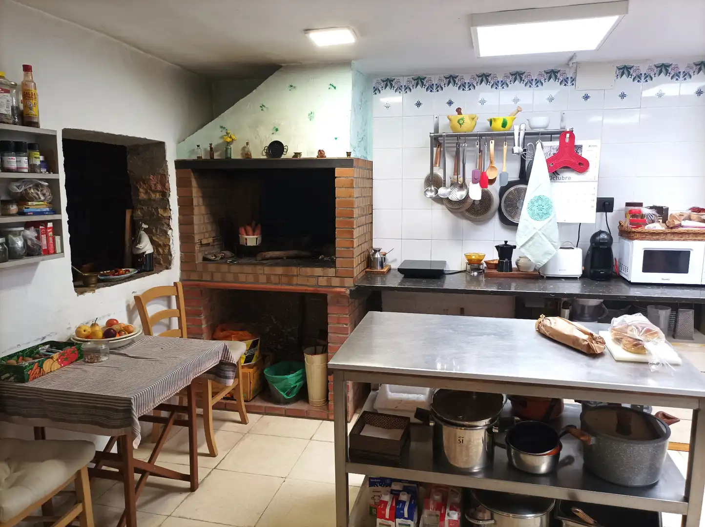 Cocina de Casa o chalet en venta en Santpedor con Aire acondicionado, Calefacción y Parquet
