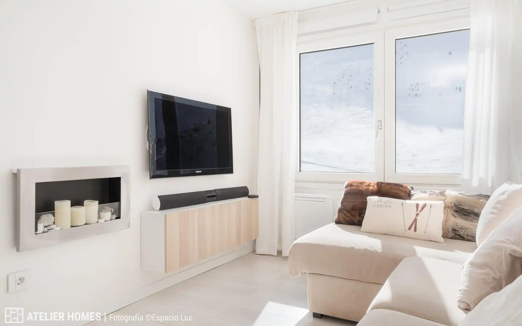 Living room of Study for sale in Astún
