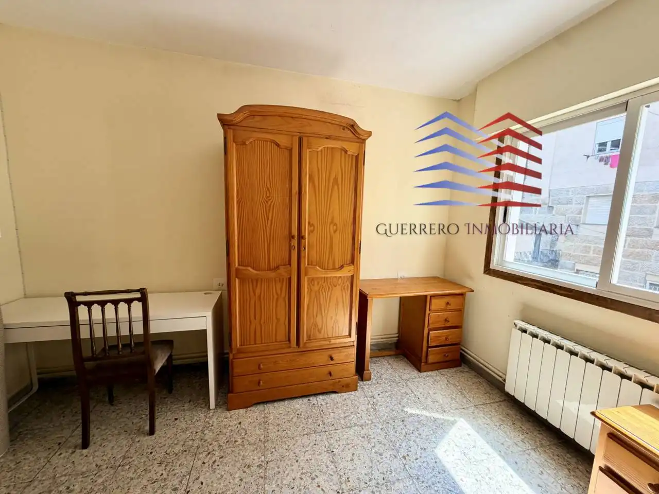 Schlafzimmer von Wohnung zur Miete in Ourense Capital  mit Heizung, Möbliert und Balkon