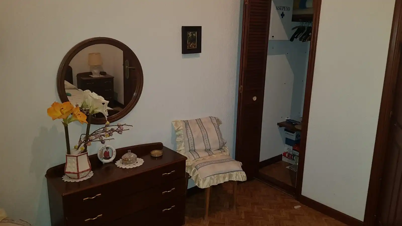 Schlafzimmer von Country house zum Verkauf in Palencia mit Privatgarten, Terrasse und Abstellraum