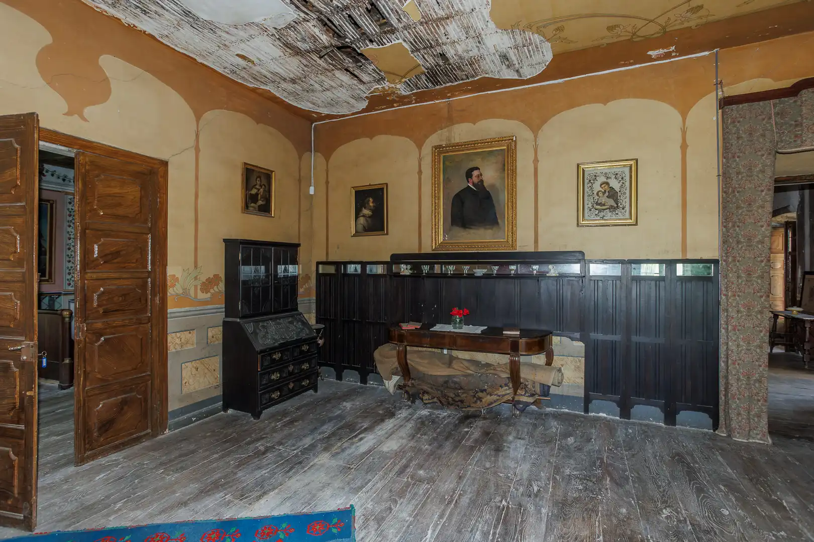 Dining room of Country homes for sale in Bóveda  with Furnished