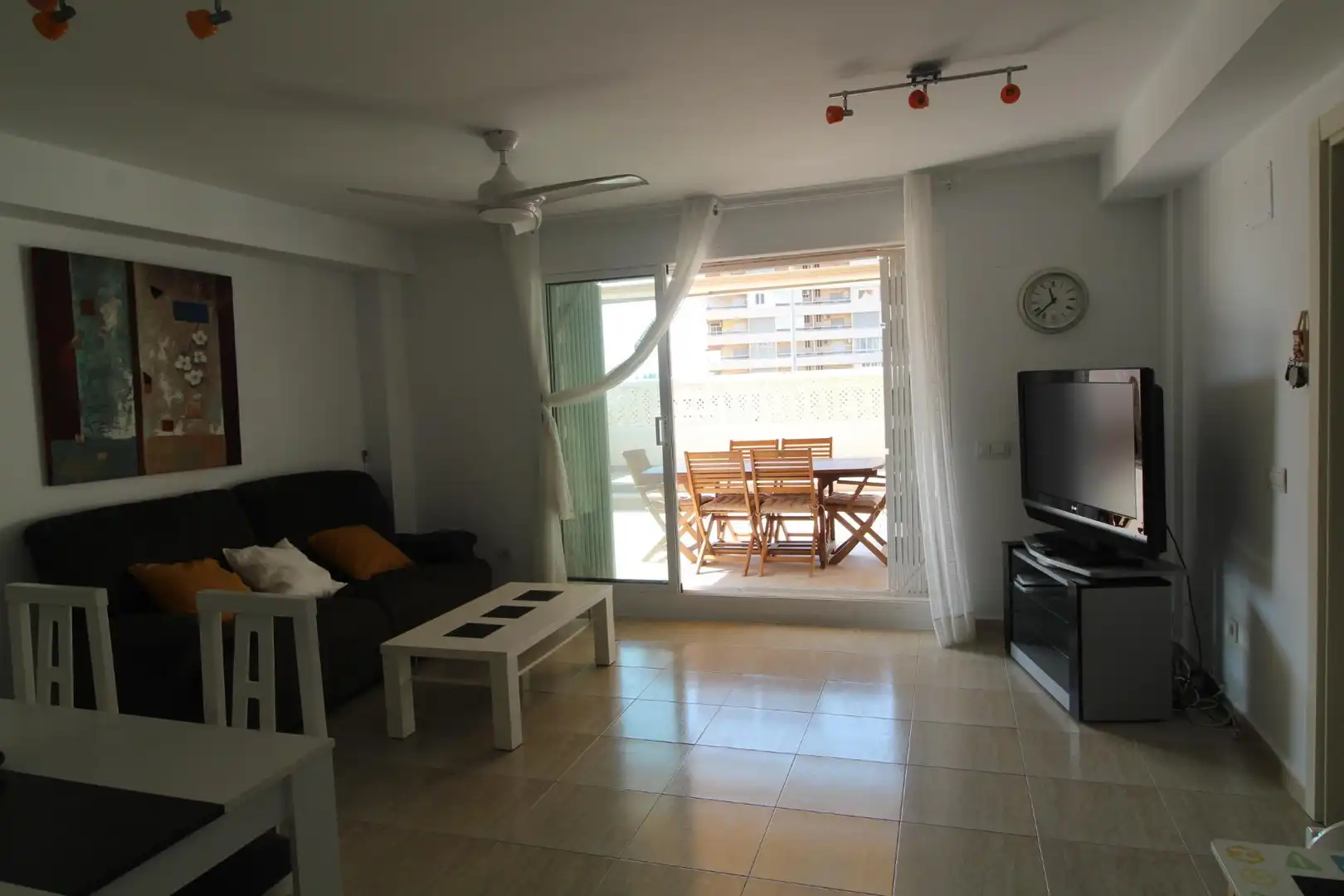 Sala de estar de Apartamento en venta en Cullera con Calefacción, Jardín privado y Terraza