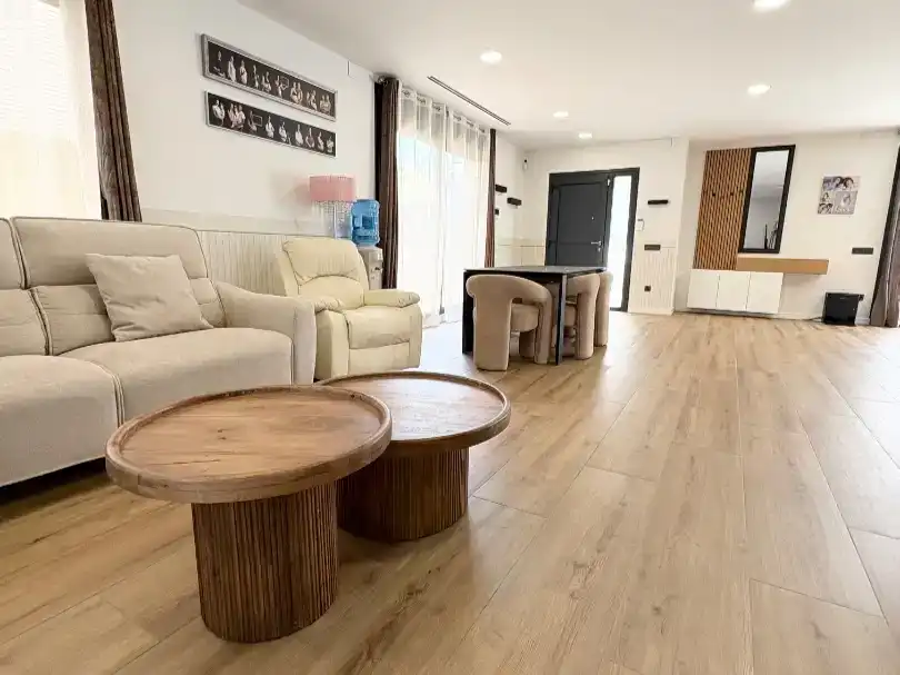 Sala d'estar de Casa o xalet en venda en Cambrils amb Aire condicionat, Piscina i Balcó